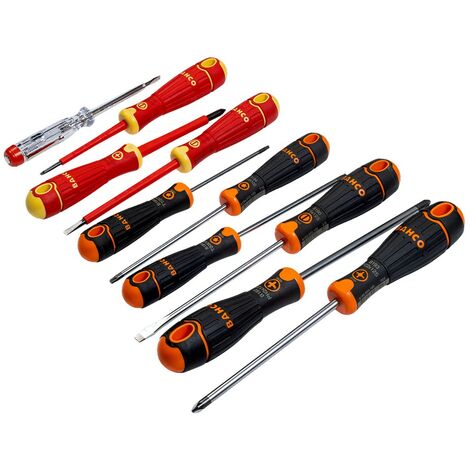 Set de 10 destornilladores BahcoFit BAHCO B219.110