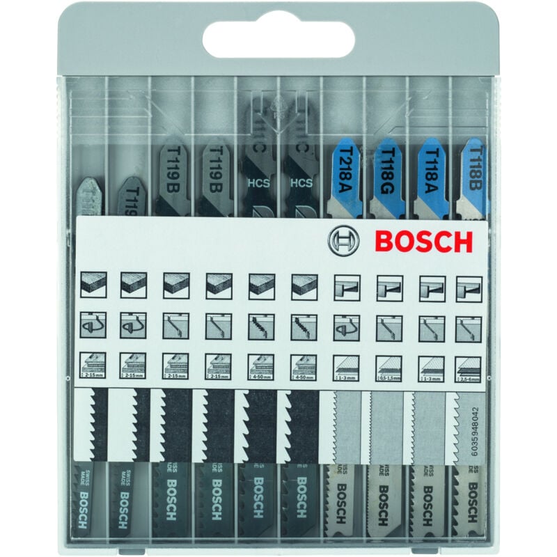 

2607010630 Set calar: Basic Wood+Metal: 10uds - Bosch