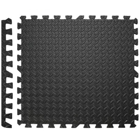 Set de 10 Tapis Puzzle Mousse - Pour Enfants et Nourrissons - Protection Solaire et Thermique - 1cm Épaisseur- 30x30cm