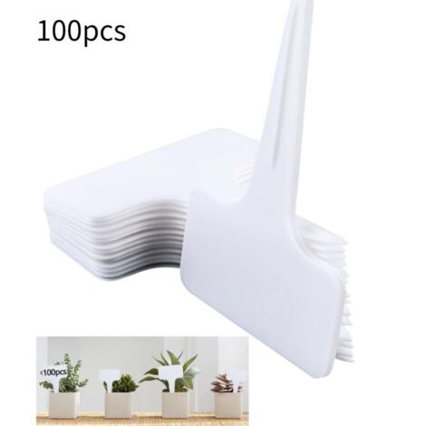 Set de 100 étiquettes pour plantes, etiquette potager, etiquette jardin exteri. Idéal pour jardins, vergers ou fermes.