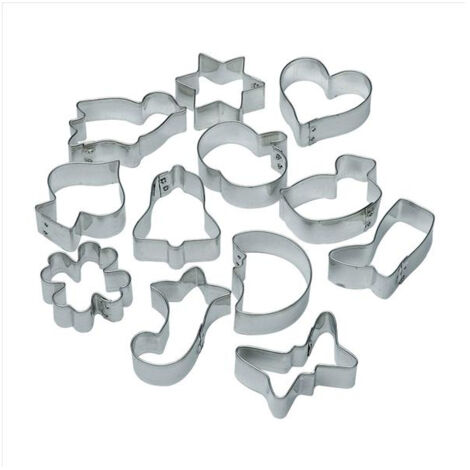 Set de 12 emporte pièces - Lares - 1012