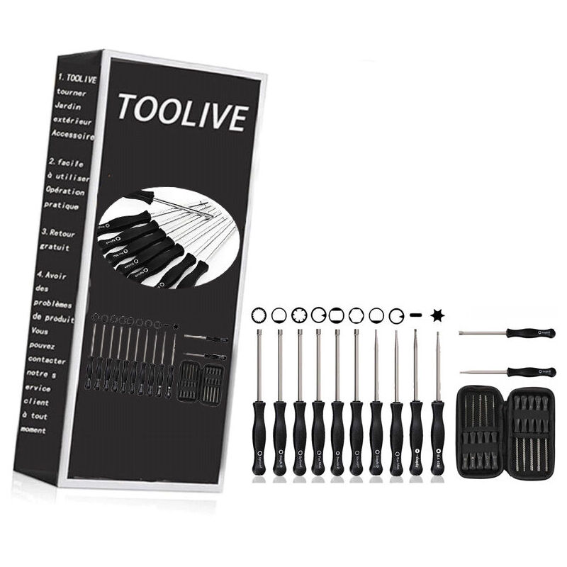Start - Set de 12 Outils de Réglage de Carburateur Réglage Tronçonneuse Tournevis Reglage Carburateur Tronconneuse 2 Temps Tournevis Pacman/Single d