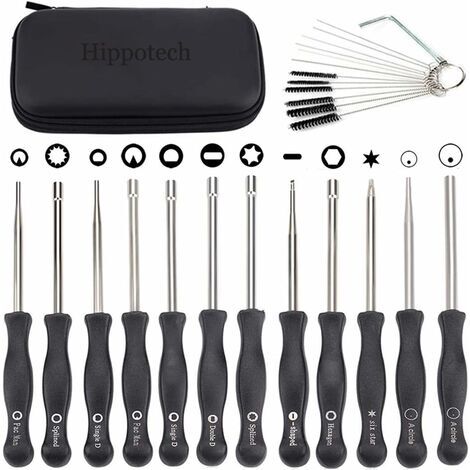 Set de 12 Outils de Réglage de Carburateur Réglage Tronçonneuse Tournevis Reglage Carburateur Tronconneuse 2 Temps Tournevis  pour