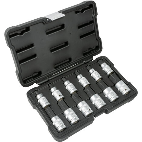 Set de 12 piezas de ½" con puntas hexagonales  JBM51260