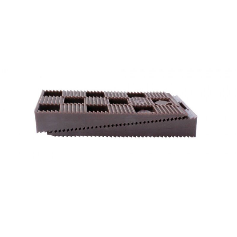 

Set de 16 calzos 90 x 45 x 15 mm MARRONES