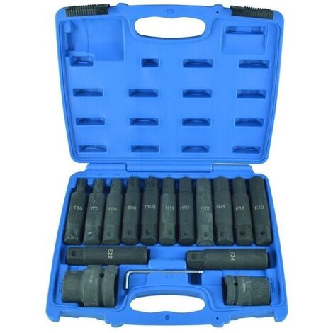 Set de 16 puntas de impacto JBM 51028