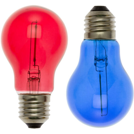 Set de 2 bombillas E27 36V goccia Ø60mm luces de Navidad