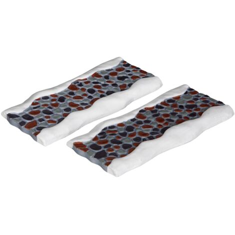 Set de 2 carreteras de piedra Lemax - Rectas - Para aldea navideña