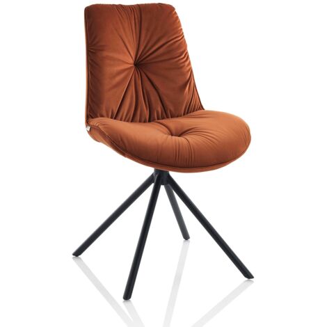 Set de 2 Chaises GAELLE orange