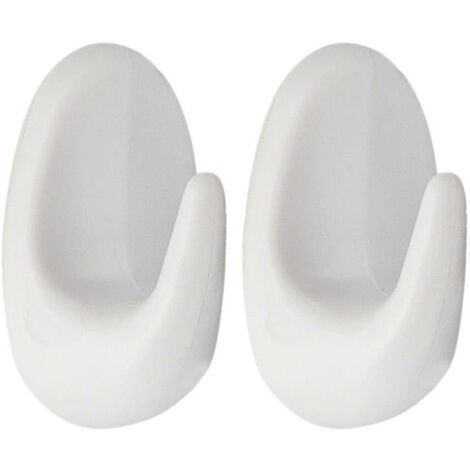 Set de 2 crochets abs 3m - blanc - Tendance