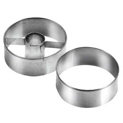 Set de 2 emporte-pièces pour biscuits ronds Delicia Tescoma 631174