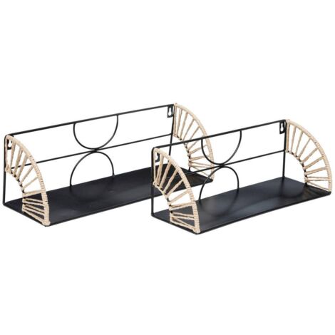 Set de 2 estanterías  Mileva - Atmosphera créateur d'intérieur