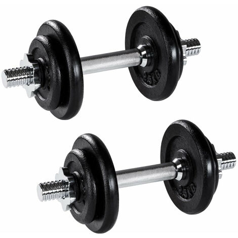 Kit 2 Haltères de musculation avec étui 20 kg Hercules M