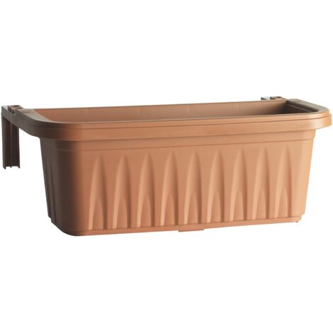 Set de 2 jardinières - RONDINE - 50 cm - Terracotta - Livraison gratuite