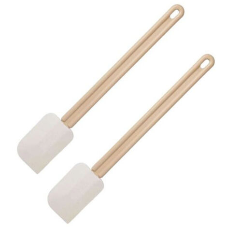 Set de 2 maryses de pastelería y cocina - FACKELMANN - Mango de resina - 42 cm