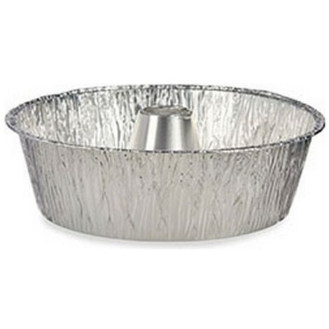 Set de 2 moldes de aluminio 25x25x7,7 cm