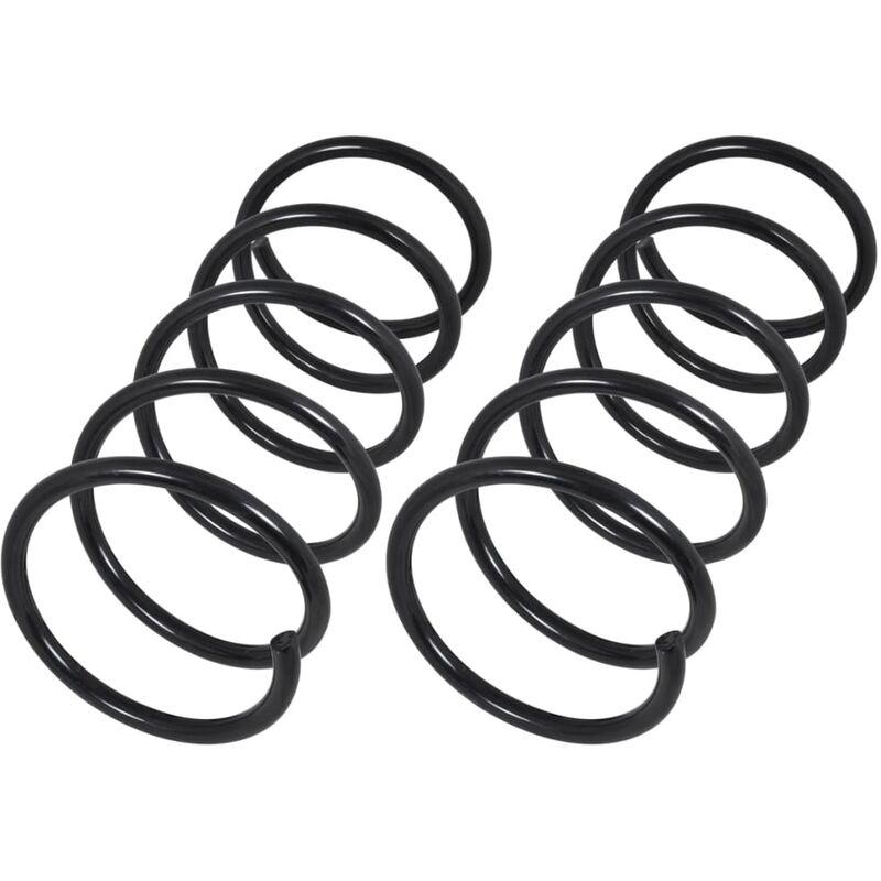 

Set de 2 muelles de suspensión para Ford - Negro