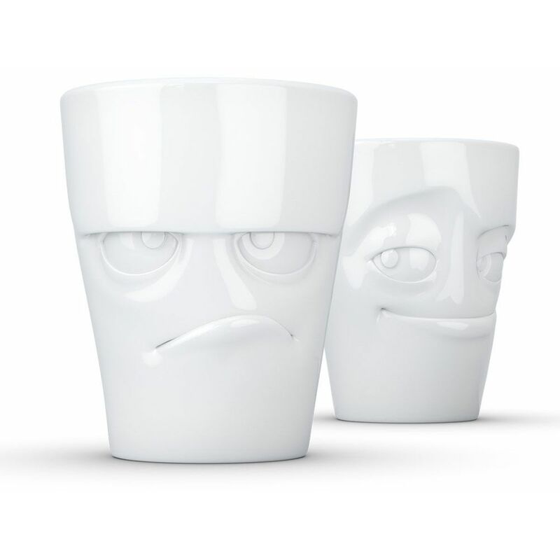 Set de 2 Gobelets Grognon et Espiègle en Porcelaine Tassen
