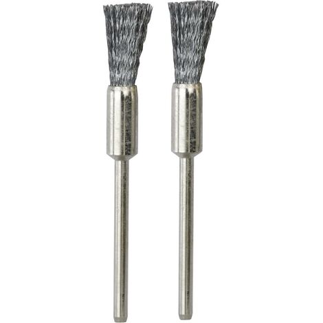 Set de 2 pinceaux en Acier Proxxon Micromot 28951