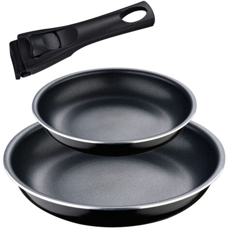 Set de 2 Sartenes (Ø20+Ø26cm) Click & Cook Bergner