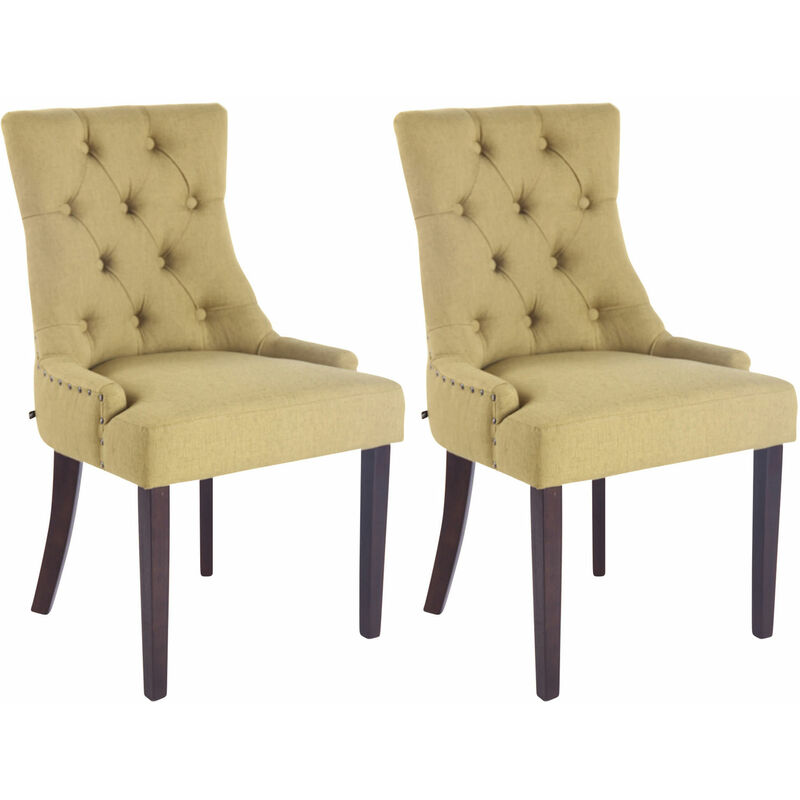 

CLP - Set De 2 Sillas De Comedor Aberdeen Verde Antigüo