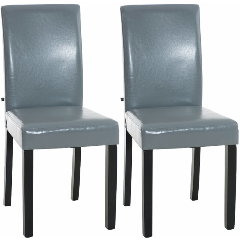 

CLP - Set 2x Sillas de Comedor Ina ~ Base Negra Gris