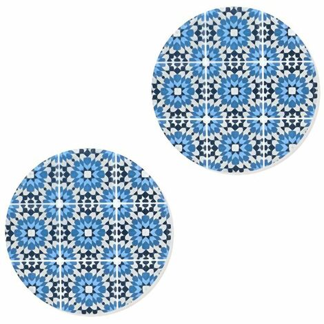 Set de 2 sous-verres Carreaux de ciment