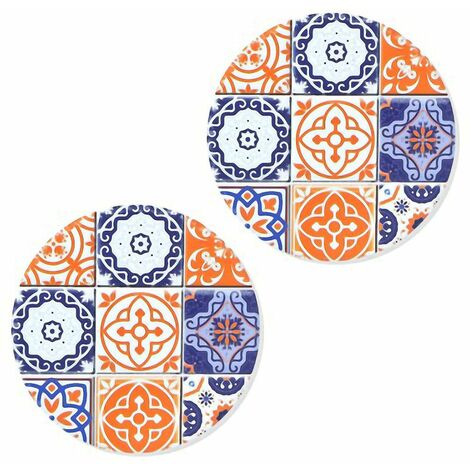 Set de 2 sous-verres Carreaux de ciment