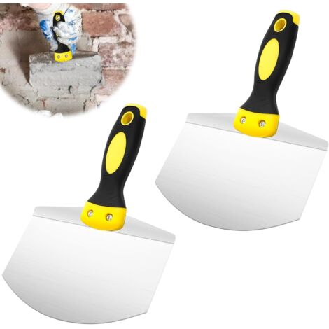 Lot De 4 Grattoirs De Peinture En Plastique, Kit De Fournitures