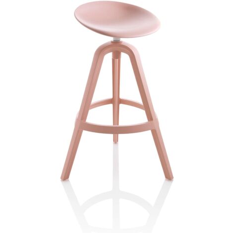 Set de 2 Tabourets intérieur/extérieur BONNY rose