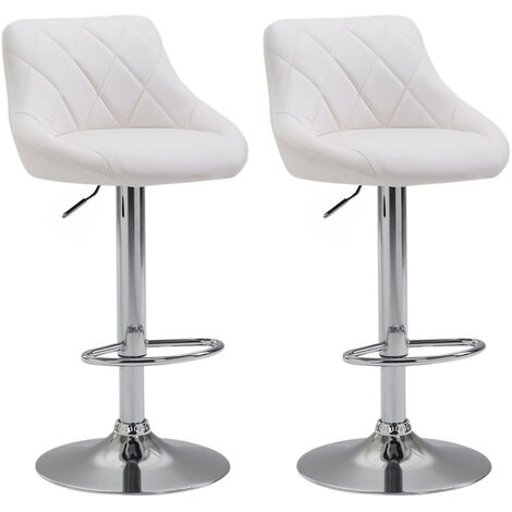 Set De 2 Taburetes Lazio Blanco