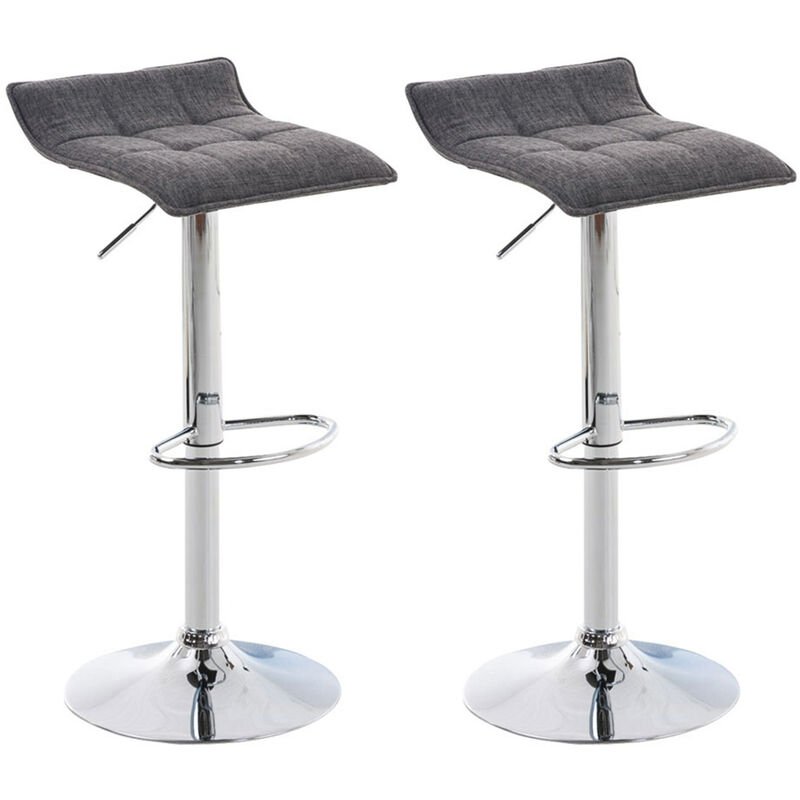 

CLP - Set de 2 Taburetes Madison Gris claro