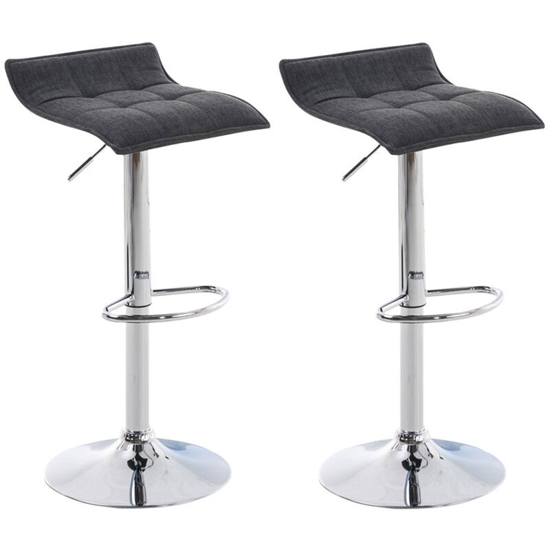 

CLP - Set de 2 Taburetes Madison Gris oscuro