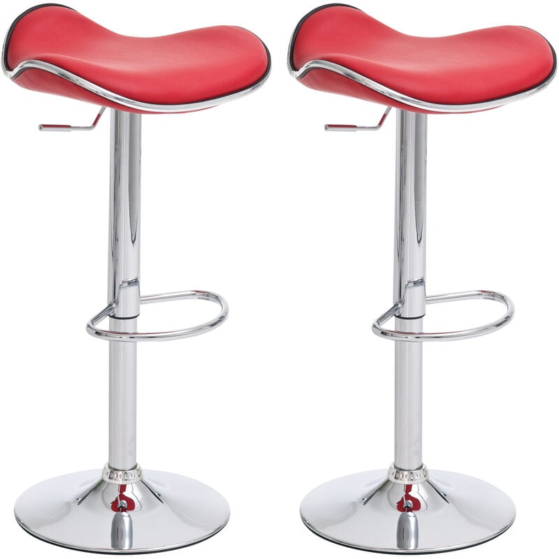 

CLP - Set De 2 Taburetes Shanghai Rojo