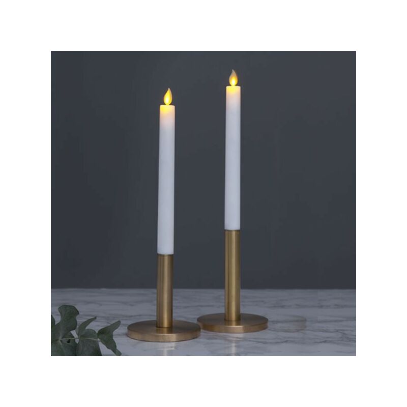 

Star - Set de 2 velas velas de pila LED