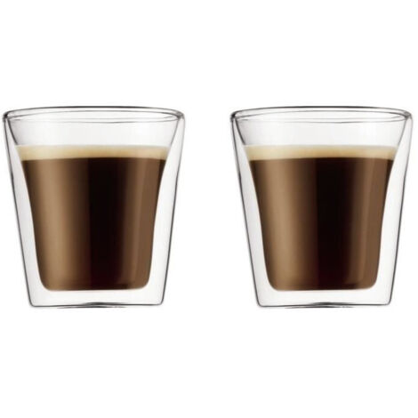 Set de 2 verres double paroi 10cl - Bodum - 10108-10