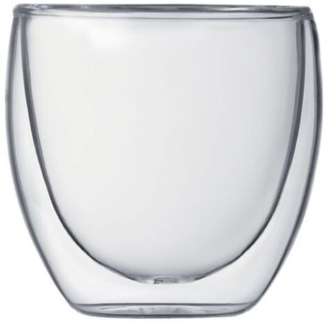 Set de 2 verres double paroi 8cl - Bodum - 4557-10