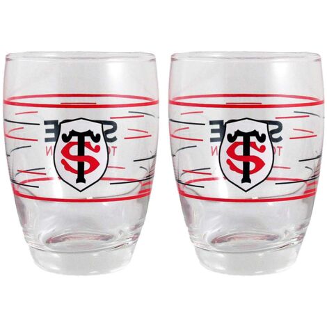 Set de 2 verres Stade Toulousain