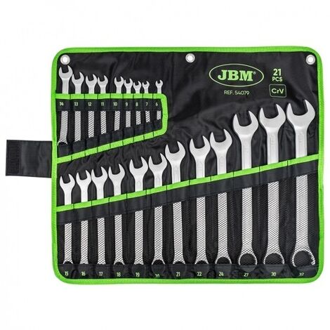 SET DE 21 LLAVES COMBINADAS JBM 54079