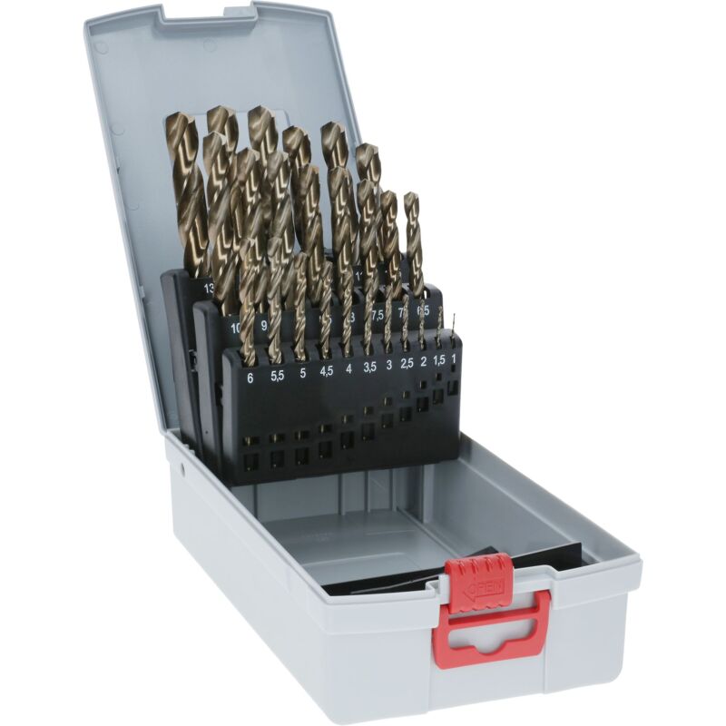 Forets À Métaux HSS-Co BOSCH 2608587018 – Coffret de 25 pièces DIN 338 - vue 5