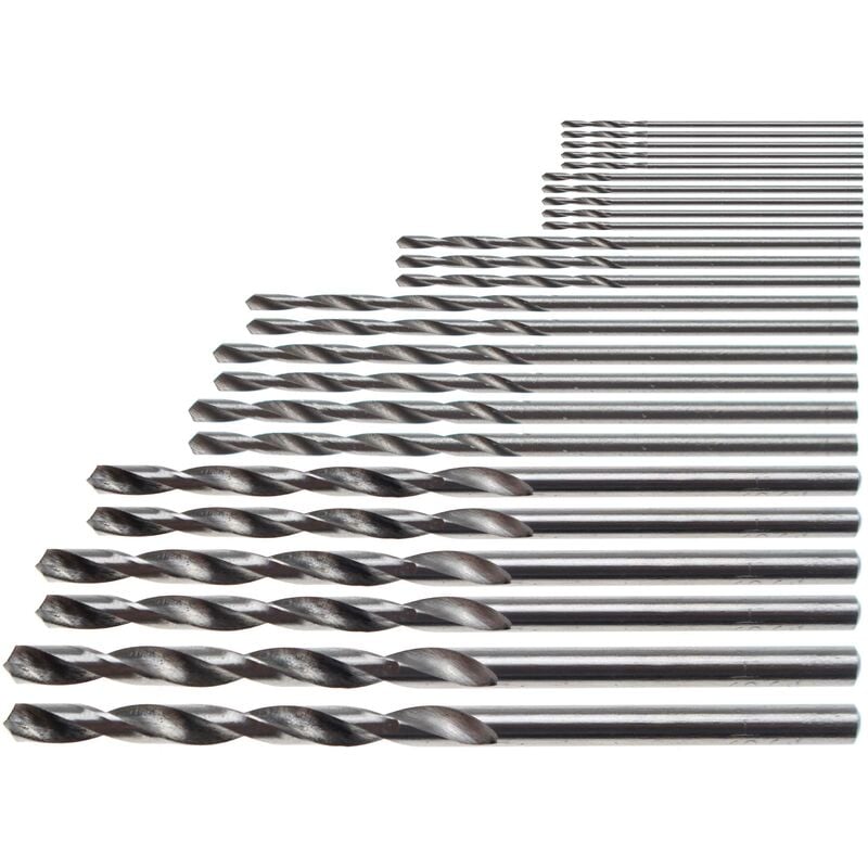 Bgs Technic - jeu de forets mini hss 0,5 3,0 mm 25 pièces bgs 2023