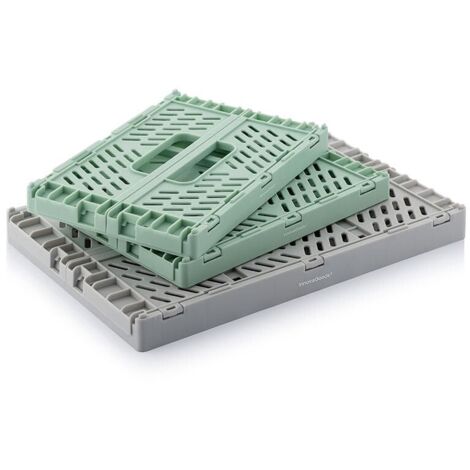 SET DE 3 CAJAS ORGANIZADORAS PLEGABLES Y APILABLES BOXTOR V0103244 INNOVAGOODS