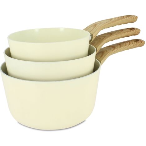 Set de 3 casseroles en aluminium, COLORAMA