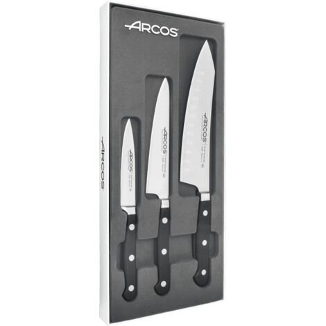 Set de 3 couteaux de cuisine inox - Arcos - 805900