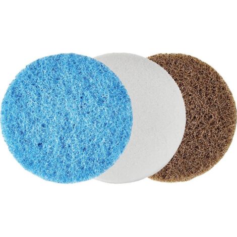 Set de 3 disques differents nettoyants pour outil rotatif - DREMEL Versa