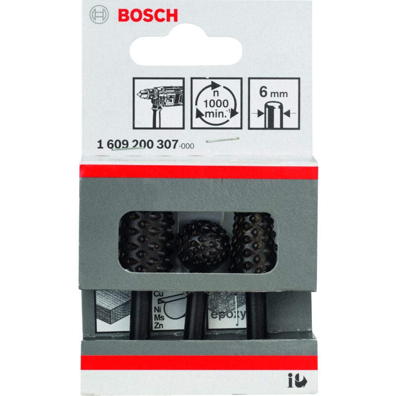 

1609200307 Surtido 3 escofinas: 16x60,16x65,16-7x48 - Bosch
