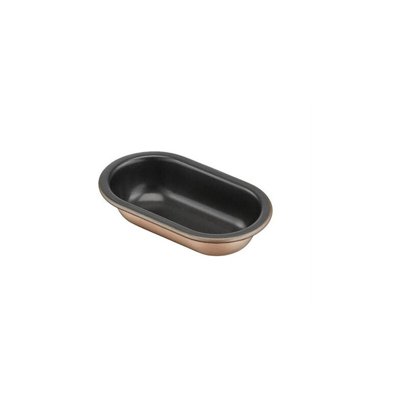 Tefal - Set de 3 moules à petit pain Creabake J3088304 Cuivre et Gris