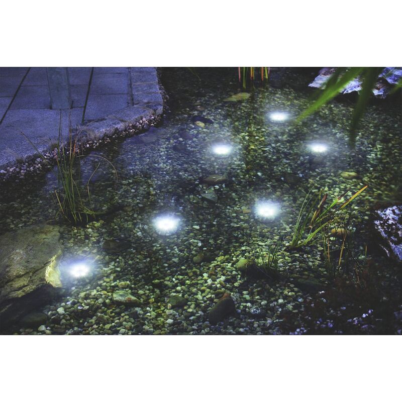 Set de 3 spots à énergie solaire pour bassin Esotec