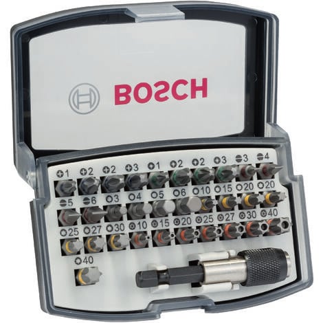Set de 32 puntas de atornillar PH1  BOSCH 2607017319
