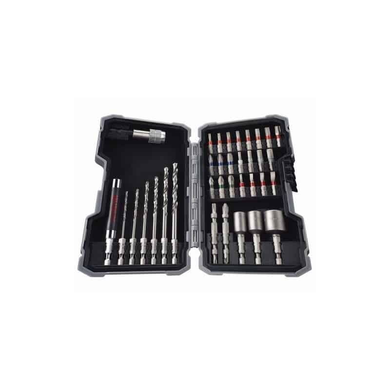 BOSCH Coffret 35 pièces Metal (forets, embouts...) - 2607017328